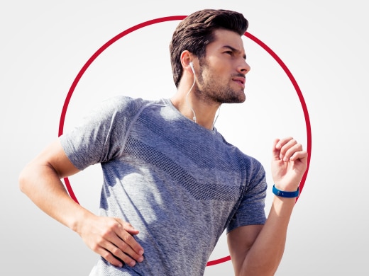 Hombre joven corriendo